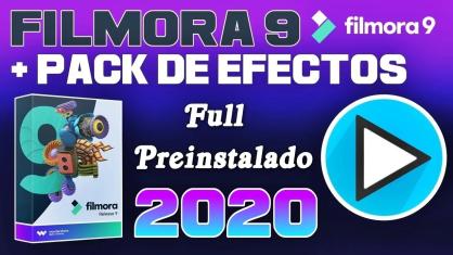 Filmora 9 Preinstalado Full + Pack De Efectos | Actualizado | 2022